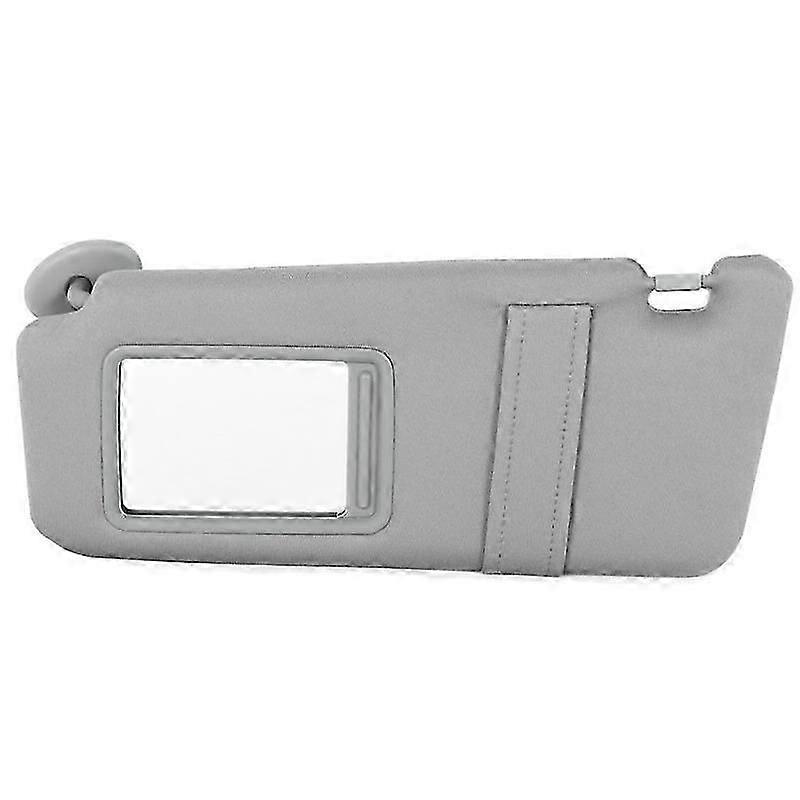Left Side Gray Car Sun Visor Shade Without Sunroof for 2007-2011