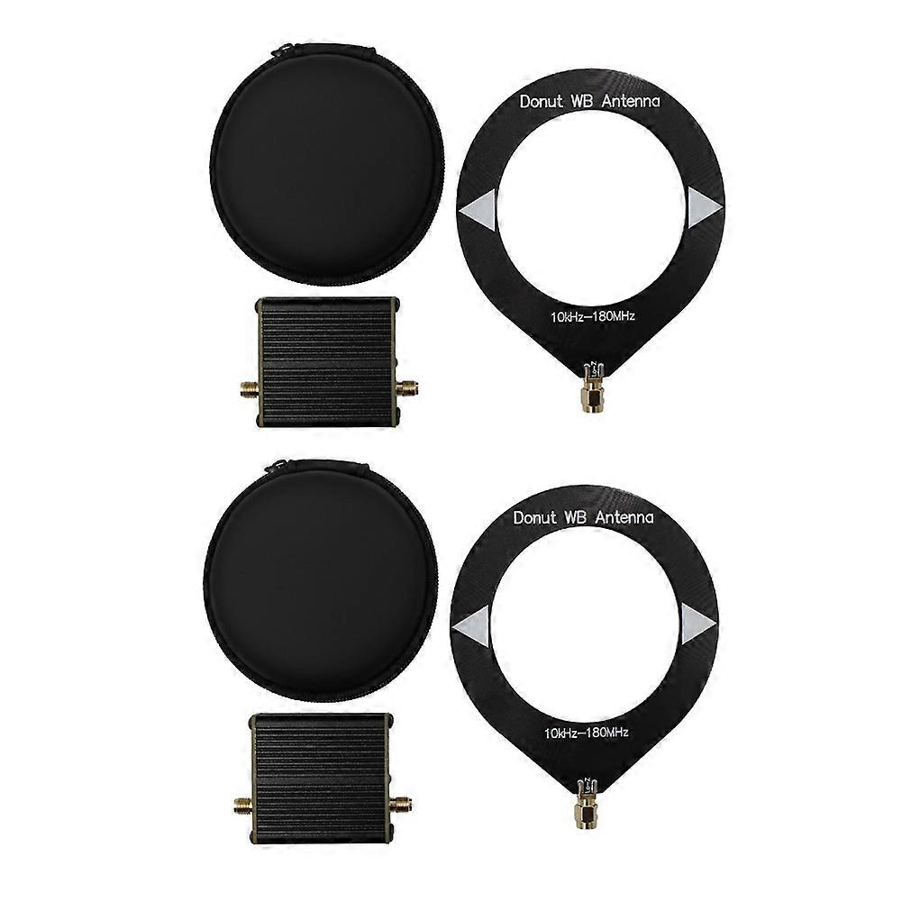 Latest Upgraded Broadband Loop Antenna with Low Impedance Converter