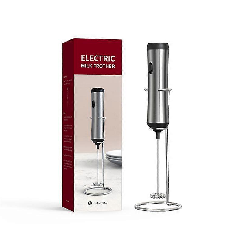Portable Rechargeable Electric Milk Frother Foam Maker B