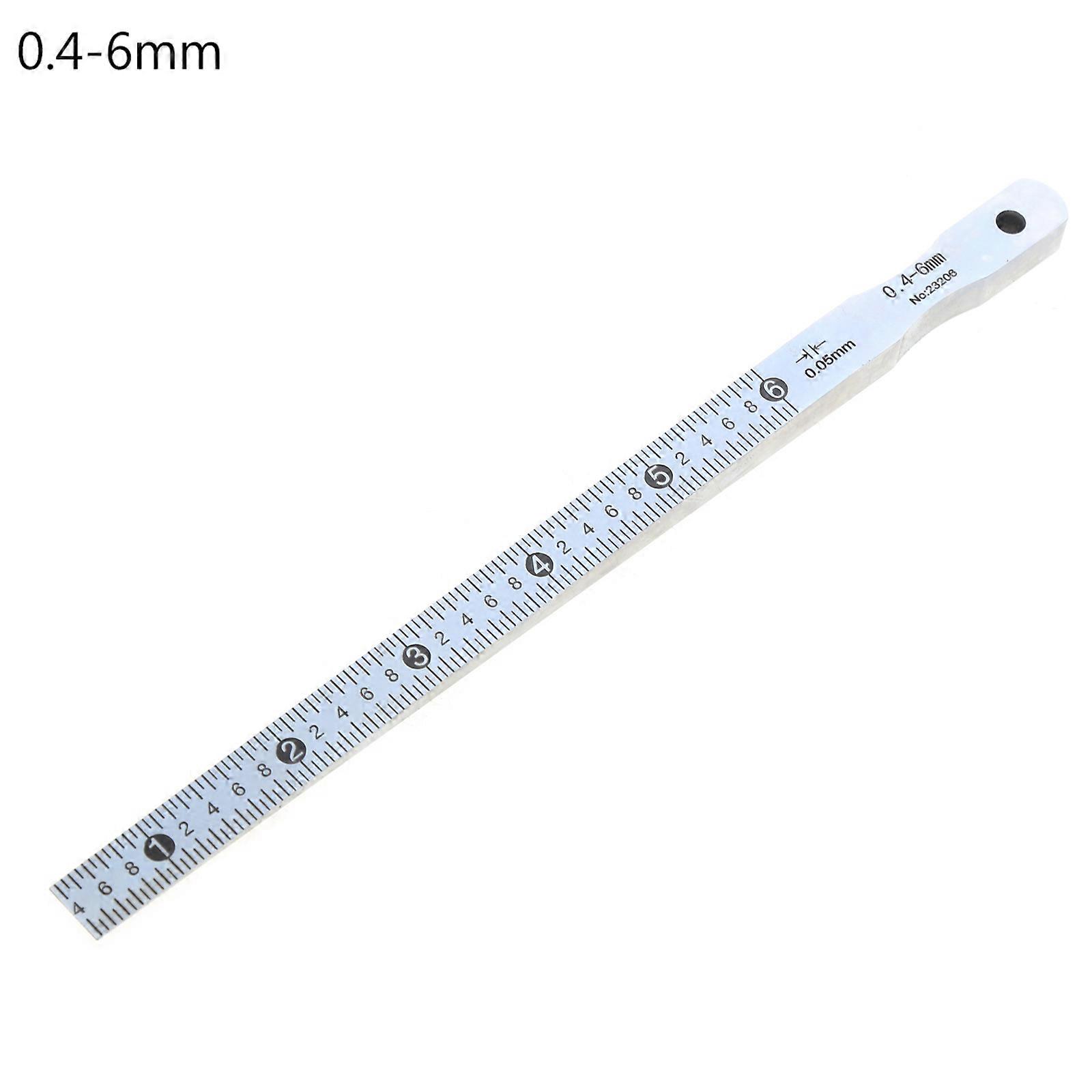 Practical Taper Gauge Gage Welding Feeler Wedge Gauge Hole Measure Tool Woodworking Caliper 1-15mm 0.5-10mm 0.4-6mm