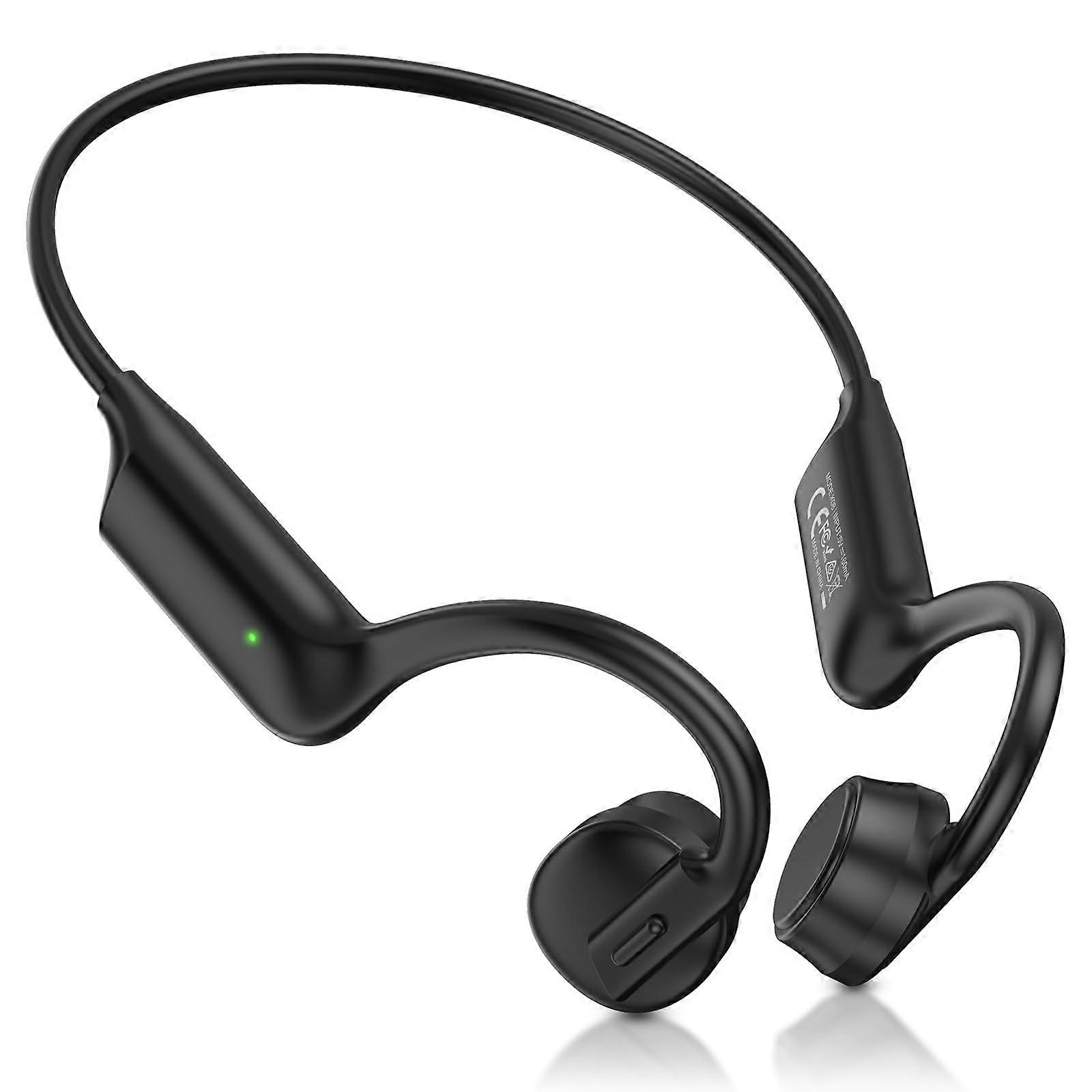 Bluetooth 5.3 Open Ear Wireless Headphones IPX5 Sweatproof for Running Open-Ear Design