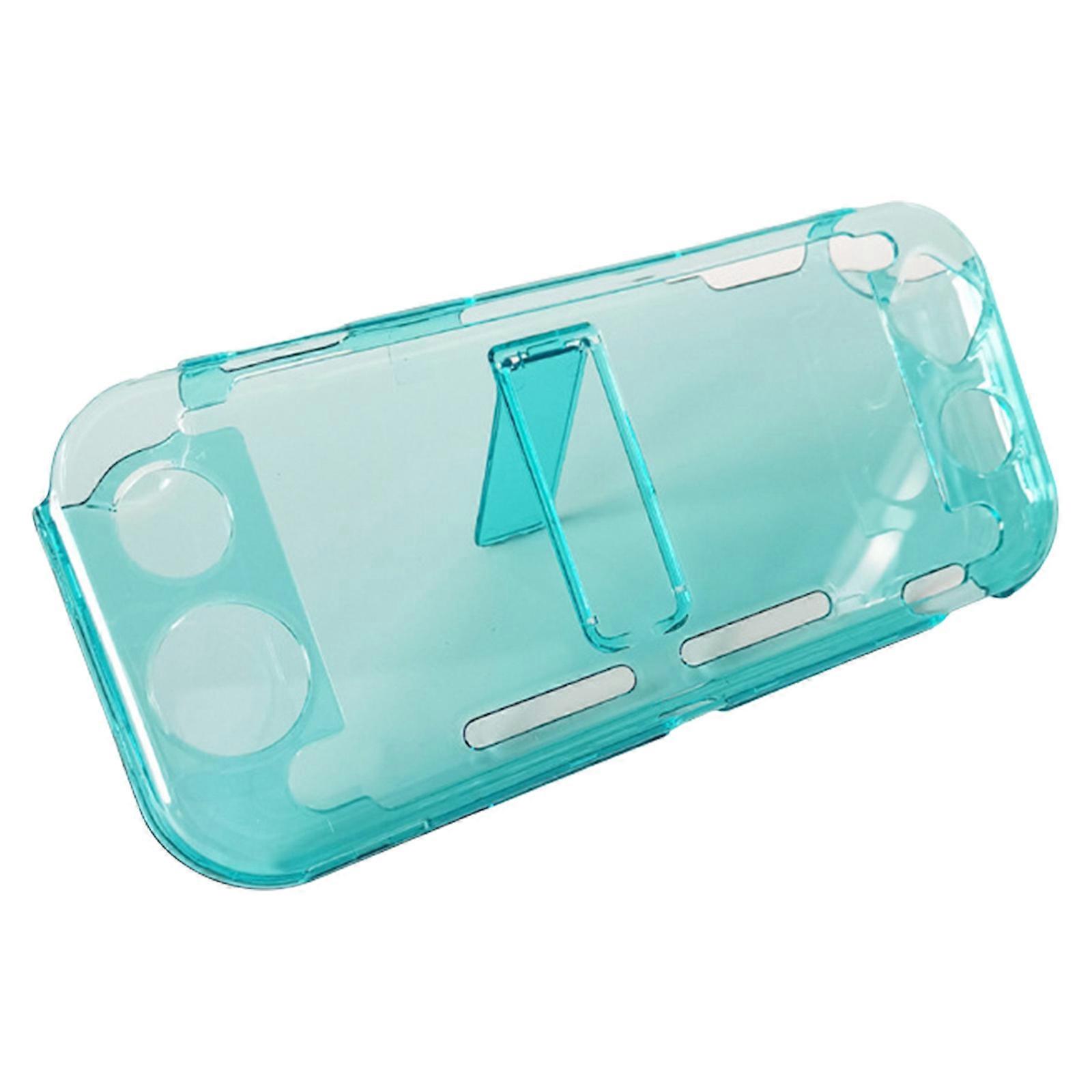 Shockproof Transparent PC Protective Cover for Switch Lite Lightweight Protections Case Enhances Grip  Blue