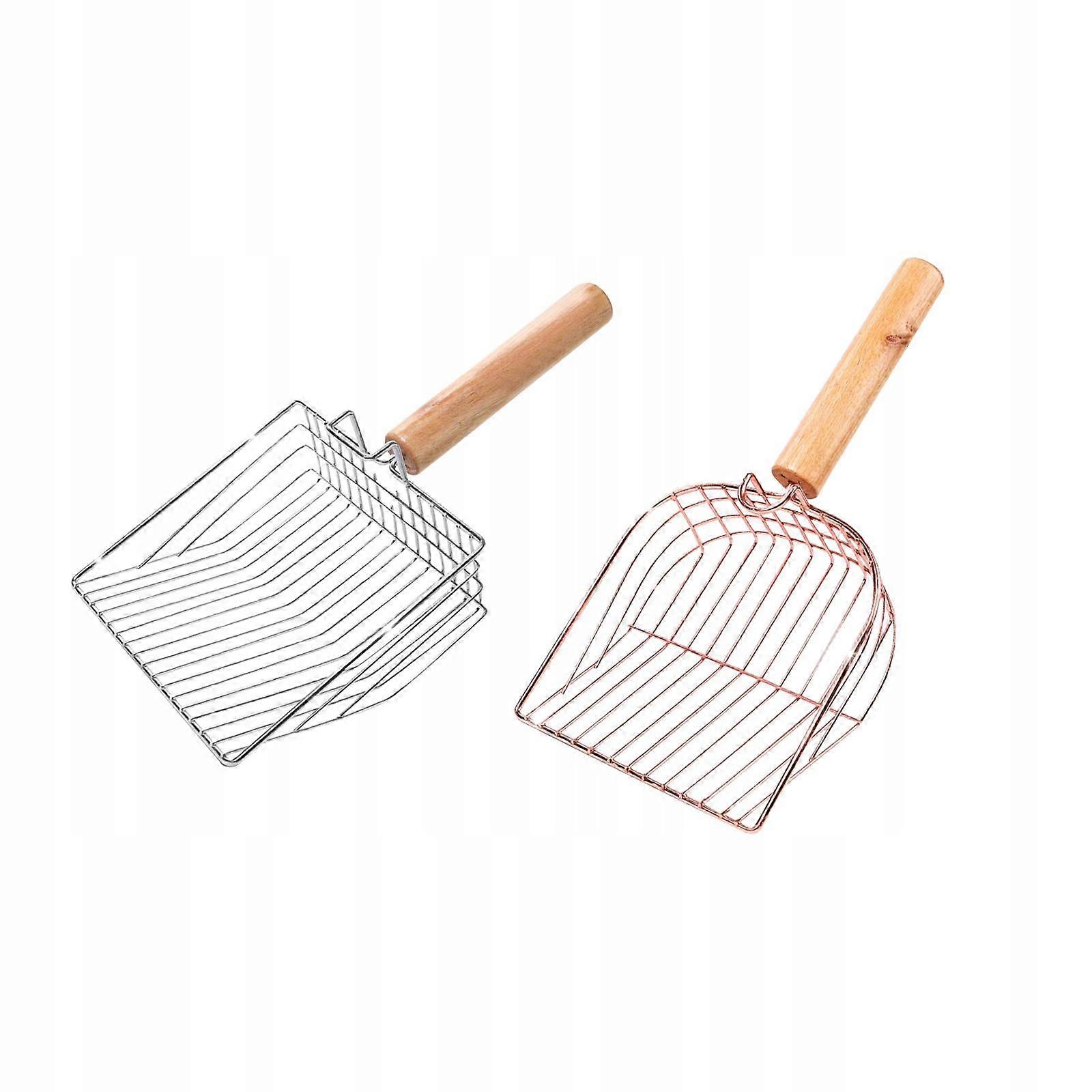 Scooper Pet Sifter Broom With Handle Cat Litter