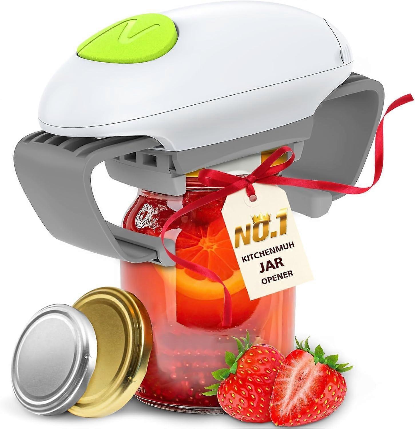 For the elderly people with arthritis, high -torque electric jar will open almost to the size of the jar
