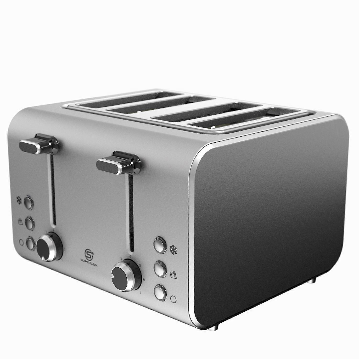 SUPERLEX 4 slices toaster With crumb tray
