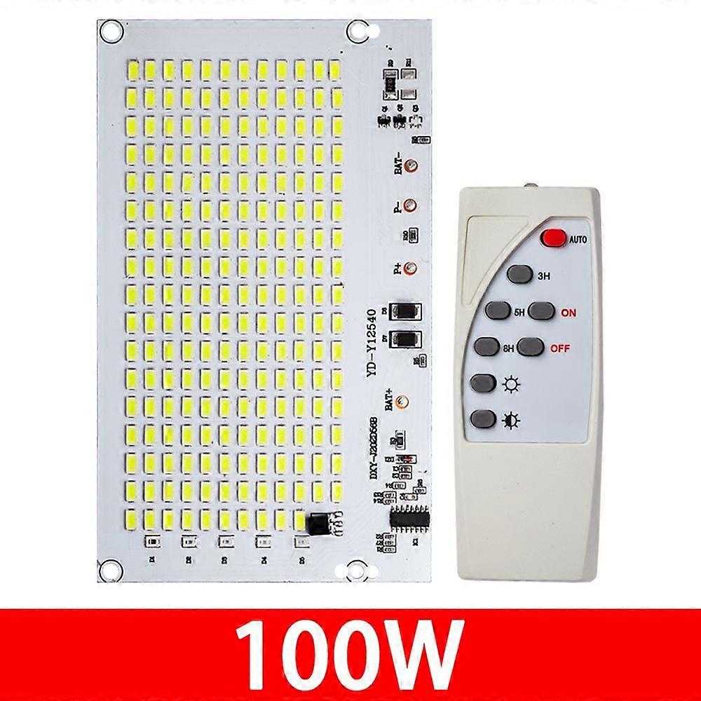 Proiettore solare a LED per esterni 25W 40W 60W 100W Scheda di controllo della sorgente luminosa a sfera integrata ad alta luminosità 5730