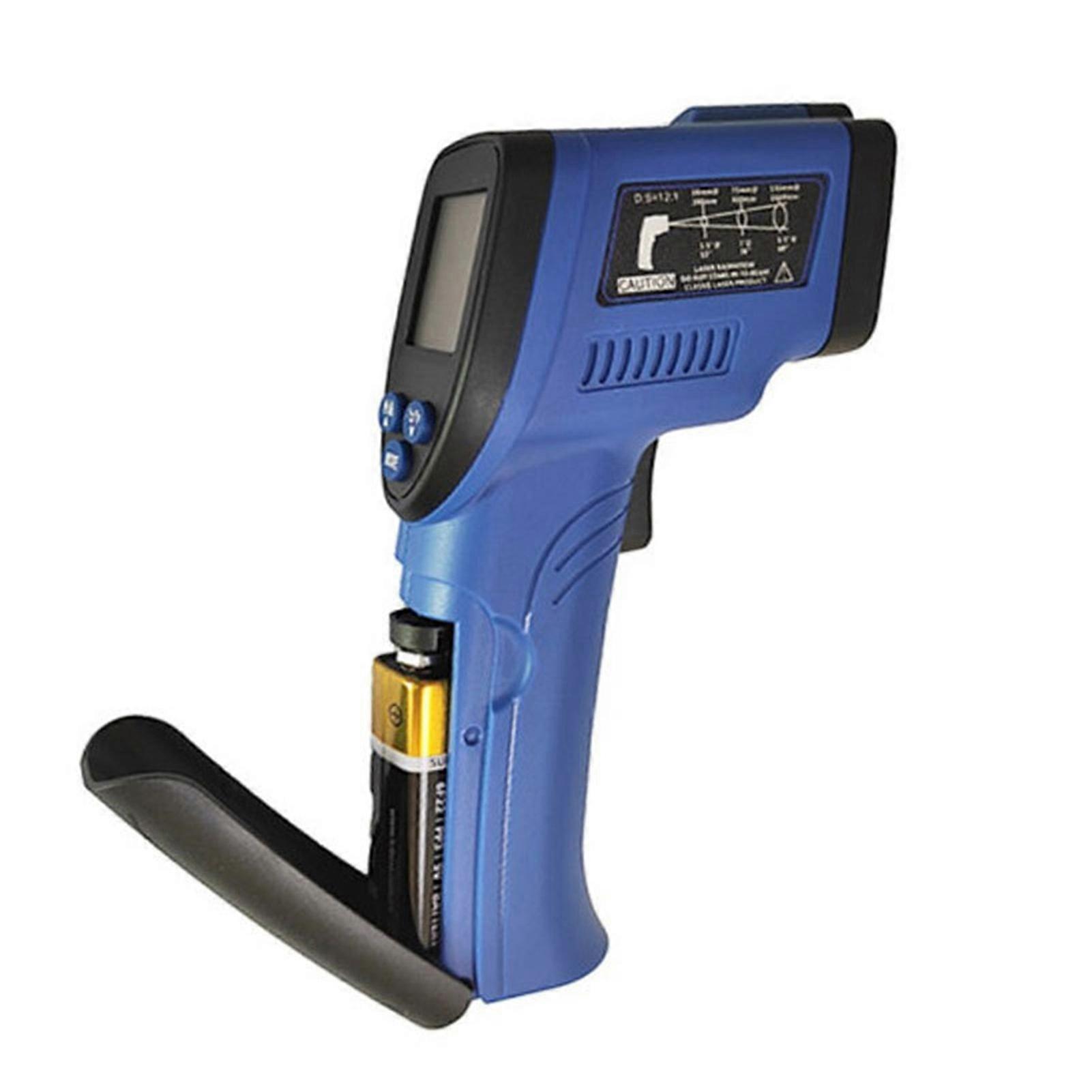 Infrared Temperature Measuring Gun Digital Display Industrial Thermometer No Touch Gun Thermometer with Backlight ℃/ ℉ Switchable -50~550℃