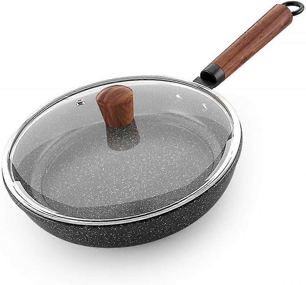 Non-Stick Frying Pan Set 30cm Wok Compatible with Gas Cookers Universal Kitchen Cookware Pots and Pans