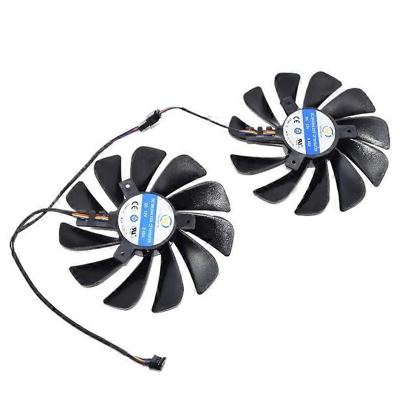 RX 580 Graphics Card Cooler Fan CF1010U12S 95mm DC 12V 0.45A Compatible With RX 590