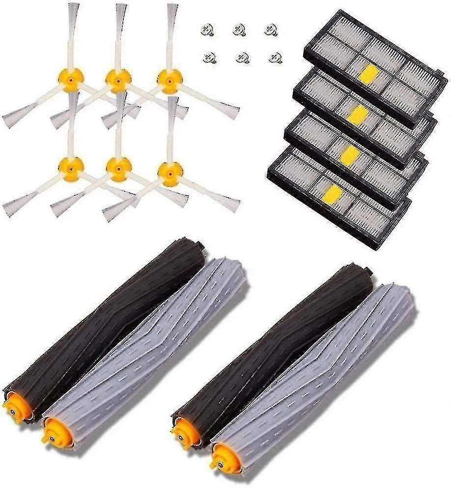 14pcs κιτ αντικατάστασης βουρτσών με τη σειρά Irobot 800 και 900