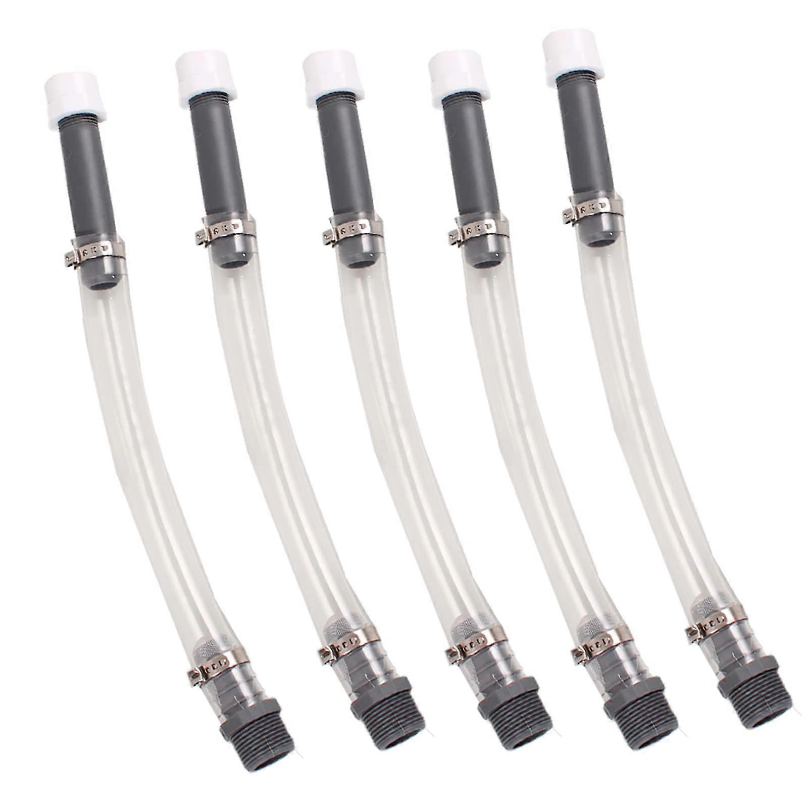 Flexible Racing Fuels Filler Hose 5-Pack Compatible With Jegs Jugs LC2 Jugs Scribner Fuel Jugs