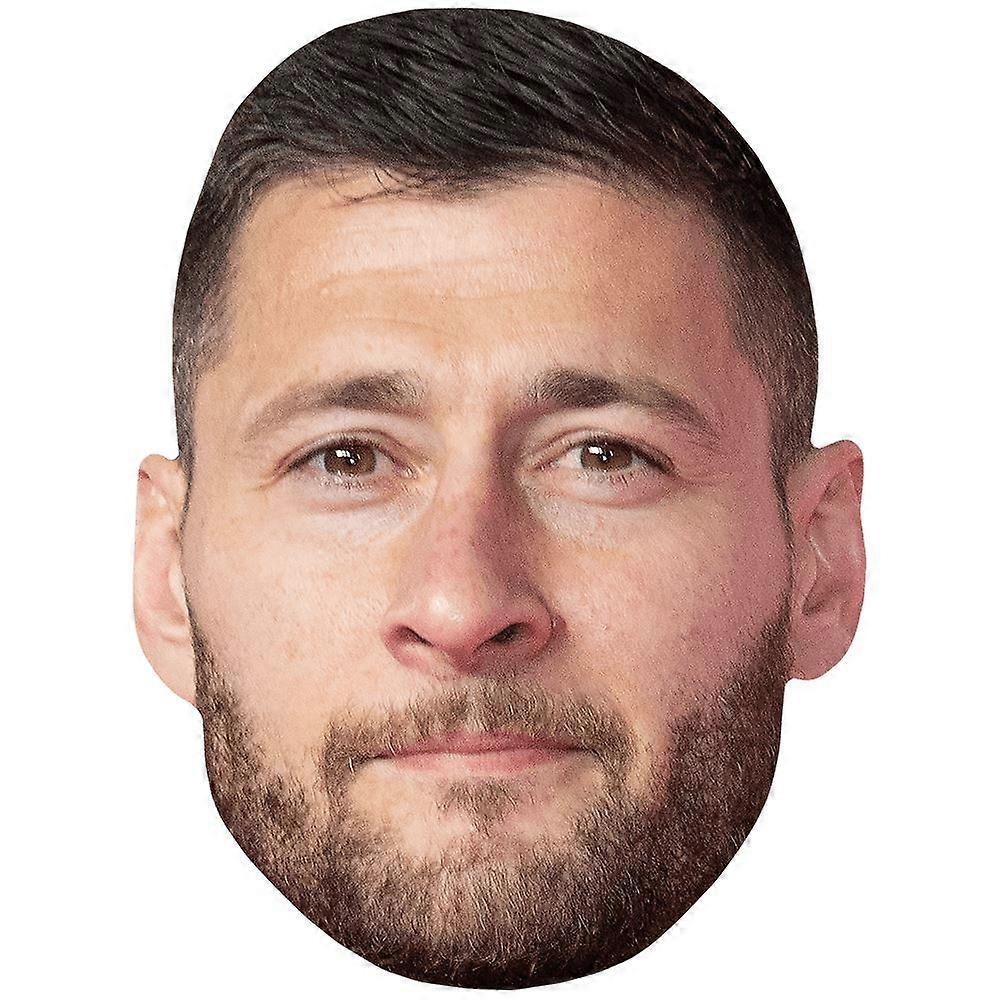Joel Ward (Beard) Celebrity Mask, Flat Card Face