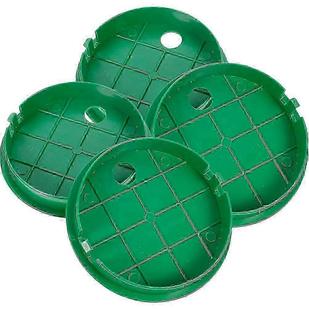 4pcs καλύψτε τα κιβώτια βαλβίδων συστημάτων άρδευσης καπακιών ψεκαστήρων καπακιών πρακτικά κιβώτια βαλβίδων
