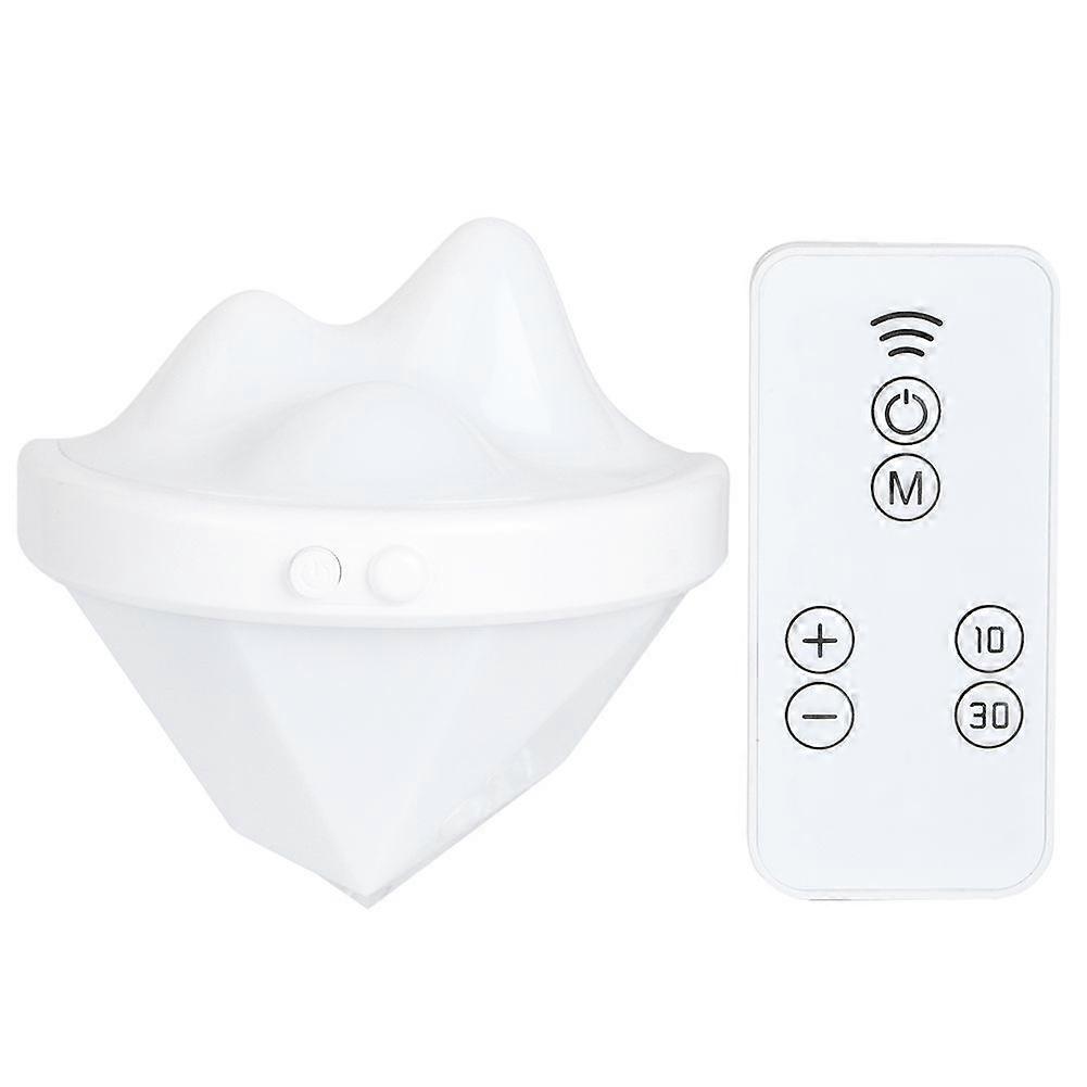 Mini Bedside Night Light Infrared Remote Control Corridor Wall Lamp CN Plug 220V