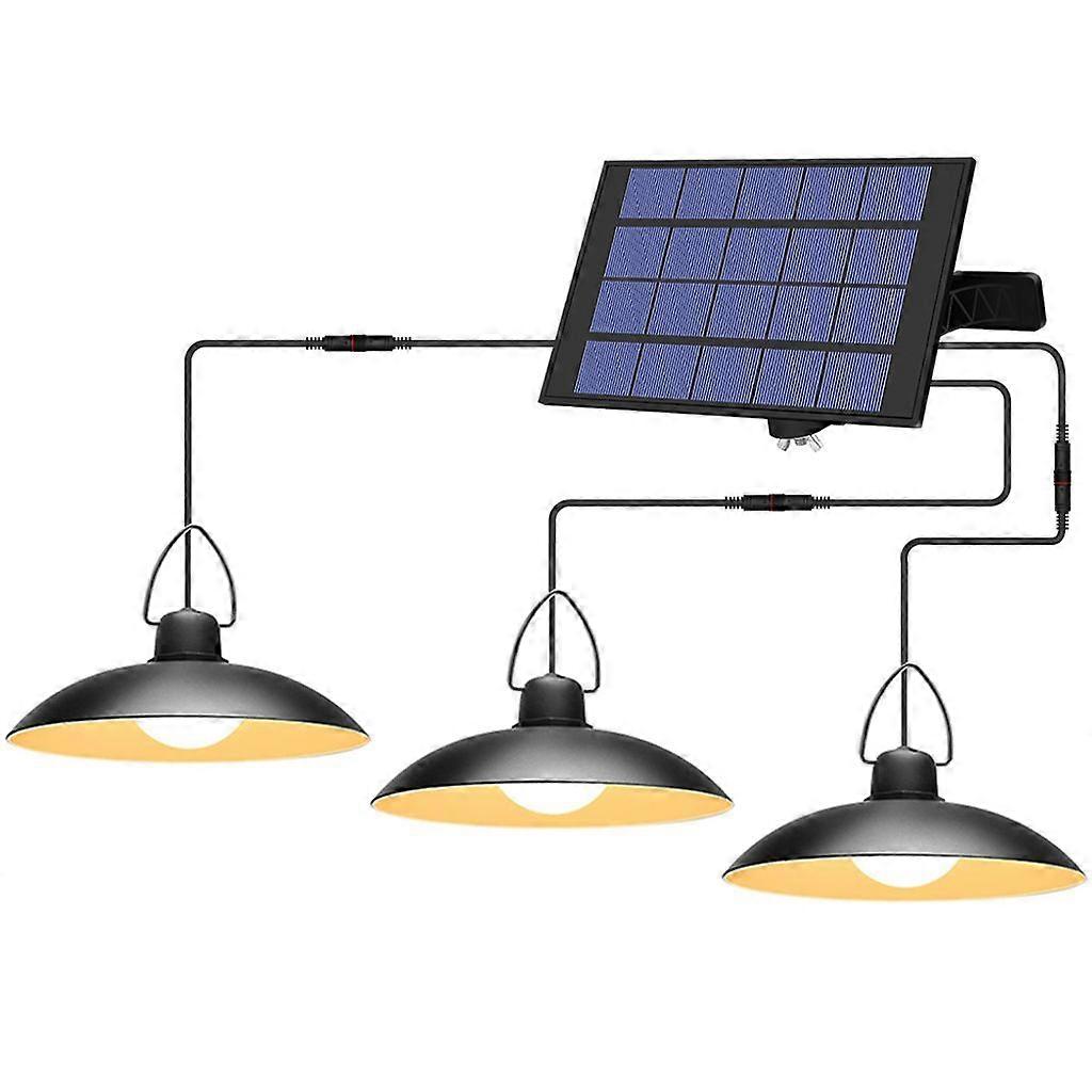 Solar-Powered Adjustable Brightness Pendant Lights