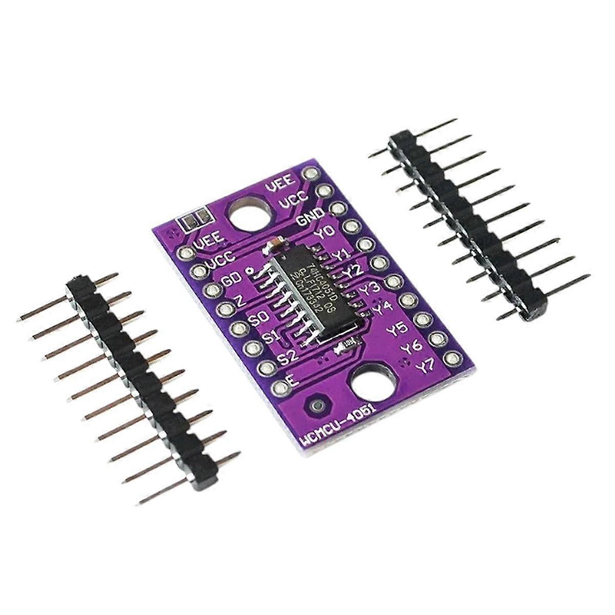 74HC4051 Analog Multiplexer Module 5PCS 8 Channel Selector Compatible with Arduino Projects