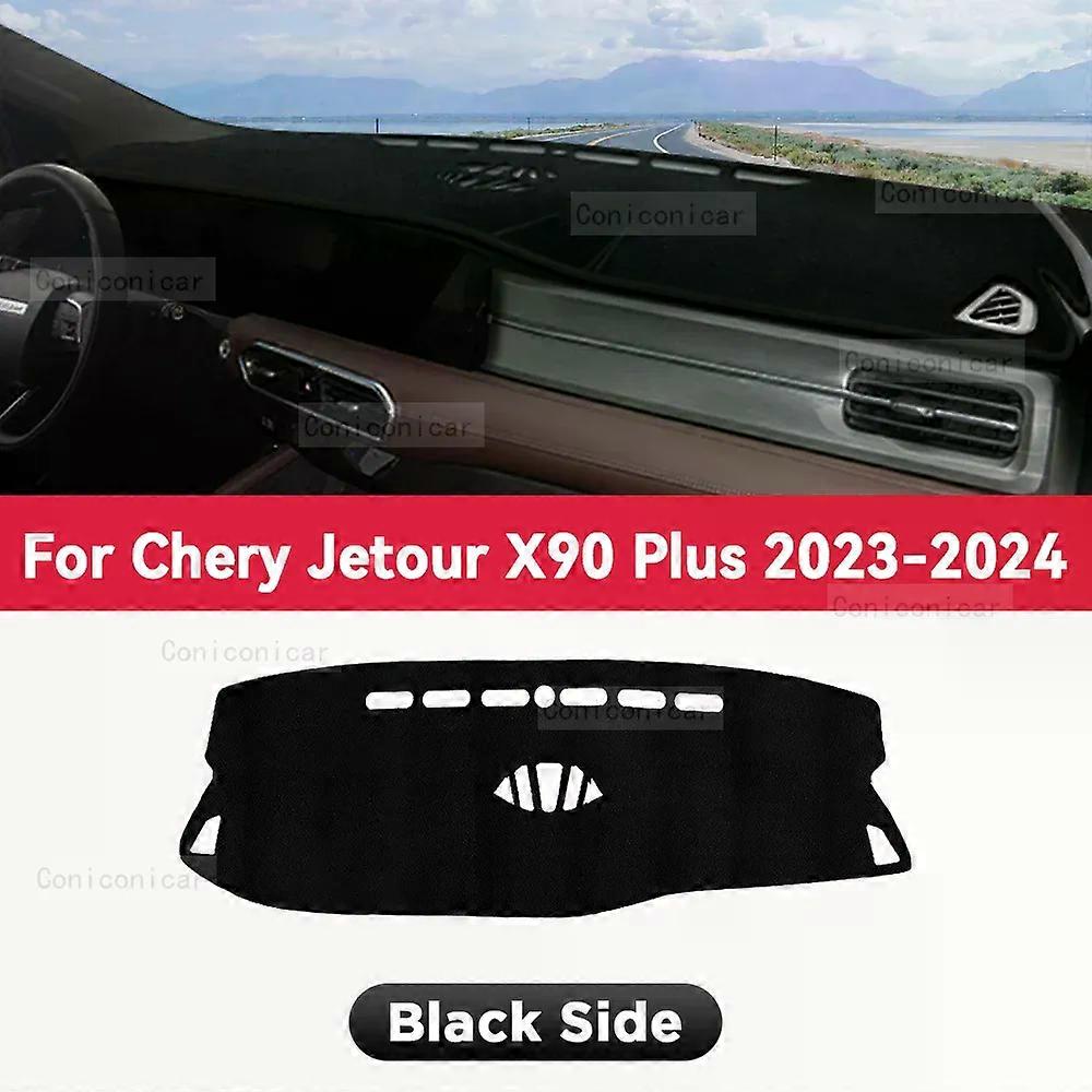 Dashboard Cover Mat Protective Pad For CHERY JETOUR X90 Plus 2023 2024 Car Accessories Dash Board Sunshade Protector Dashmat