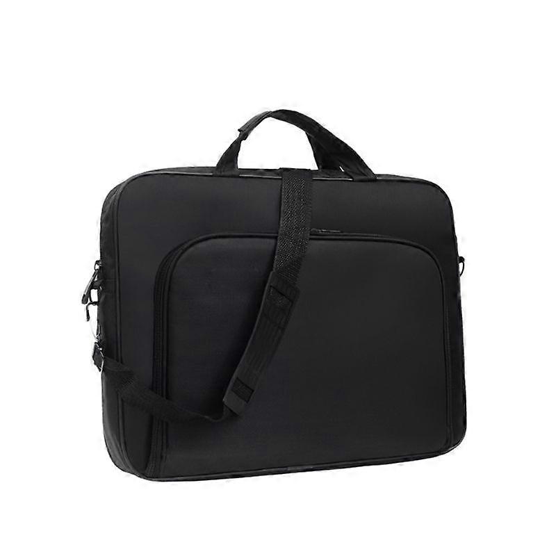 Laptop Bag With Adjustable Shoulder Strap, Durable Suitable For Multiple Computers Up To 15.6 Inch, Black