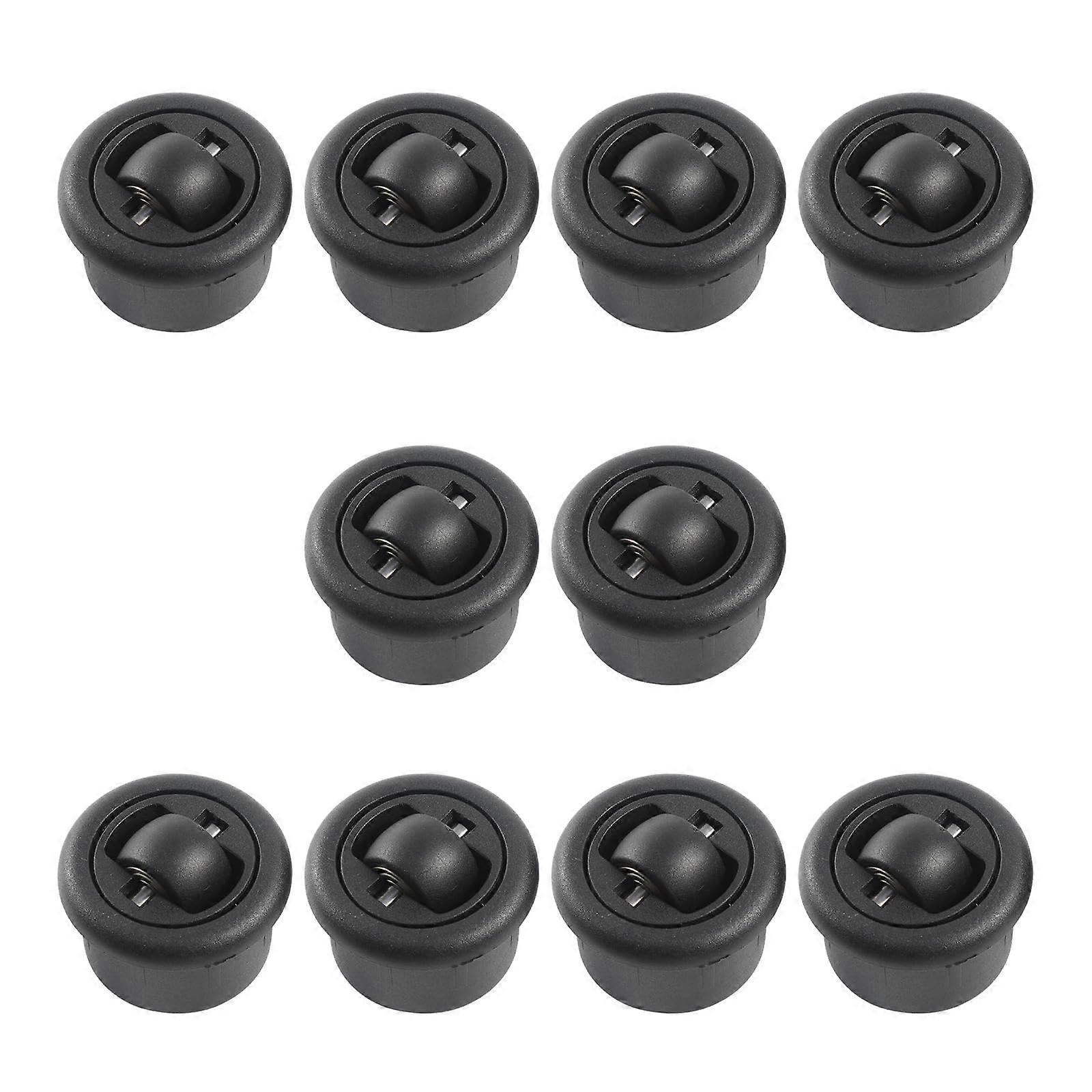 Pack of 10 Invisible General Slotted Wheel 360 Degree Rotation Furniture Casters for Easy Movement in Homes Or Office