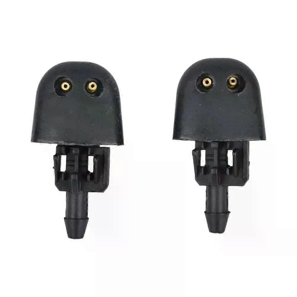 2Pcs For Vivaro Windscreen Washer Jets Front Water Spray Nozzle Plastic Windshield Wiper Nozzle Replacement