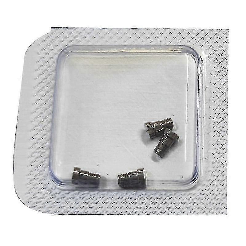 4PCS Watch Buckle Screw For Omega Seamaster 300 Watch Steel Clasp Replacement .