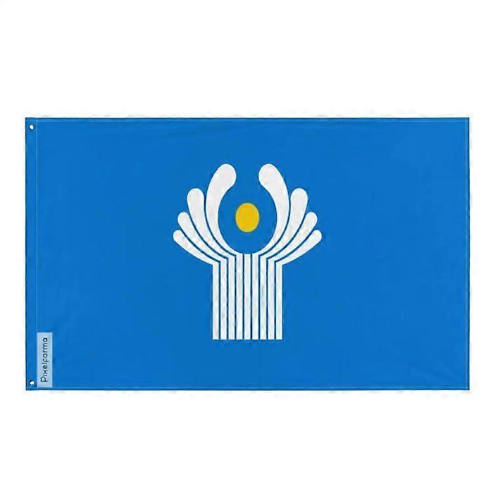 Flag of the Commonwealth of Independent States – 120 x 180 cm – Polyester – Metal eyelets – Durable