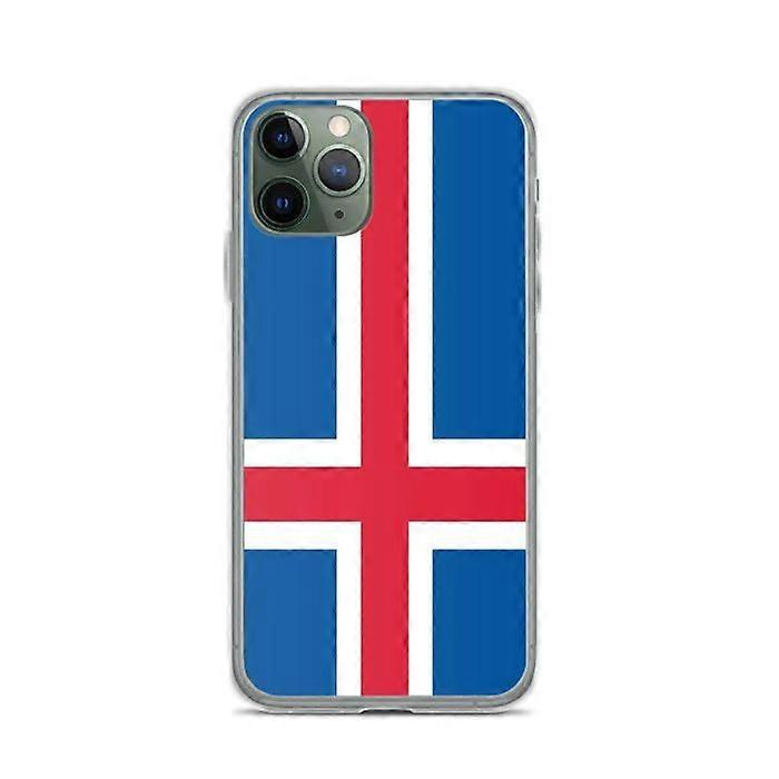 iPhone Case - Iceland Flag - iPhone 11 Pro - Flexible - Multicolored - Vertical