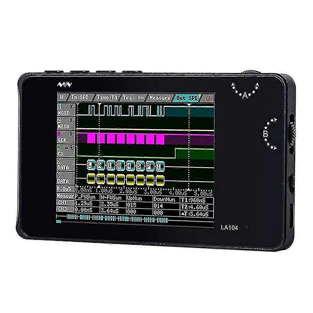 La104 Logic Analyzer Pocket Size Handheld Spi I2c Uart 100msa/s Max Sampling Rate