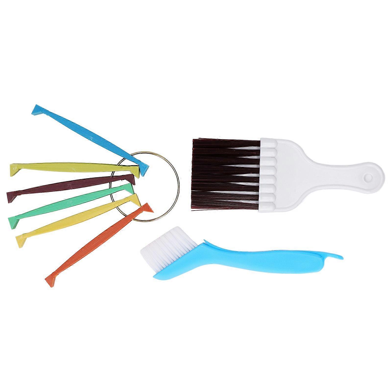 2025 أحدث طراز منظف زعانف مكيف الهواء مجموعة 6 ألوان مشط زعنفة نظيف