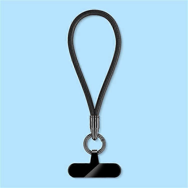 6mm Bullet-Shaped Phone Lanyard with Tether Tab, Detachable Buckle Cell Phone Wrist Strap