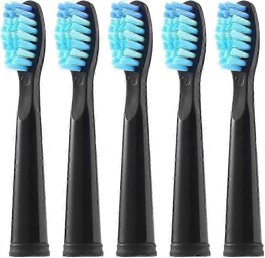 5 Pack Toothbrush Heads - Medium Soft Nylon - FW-507/508/551/515 Compatible