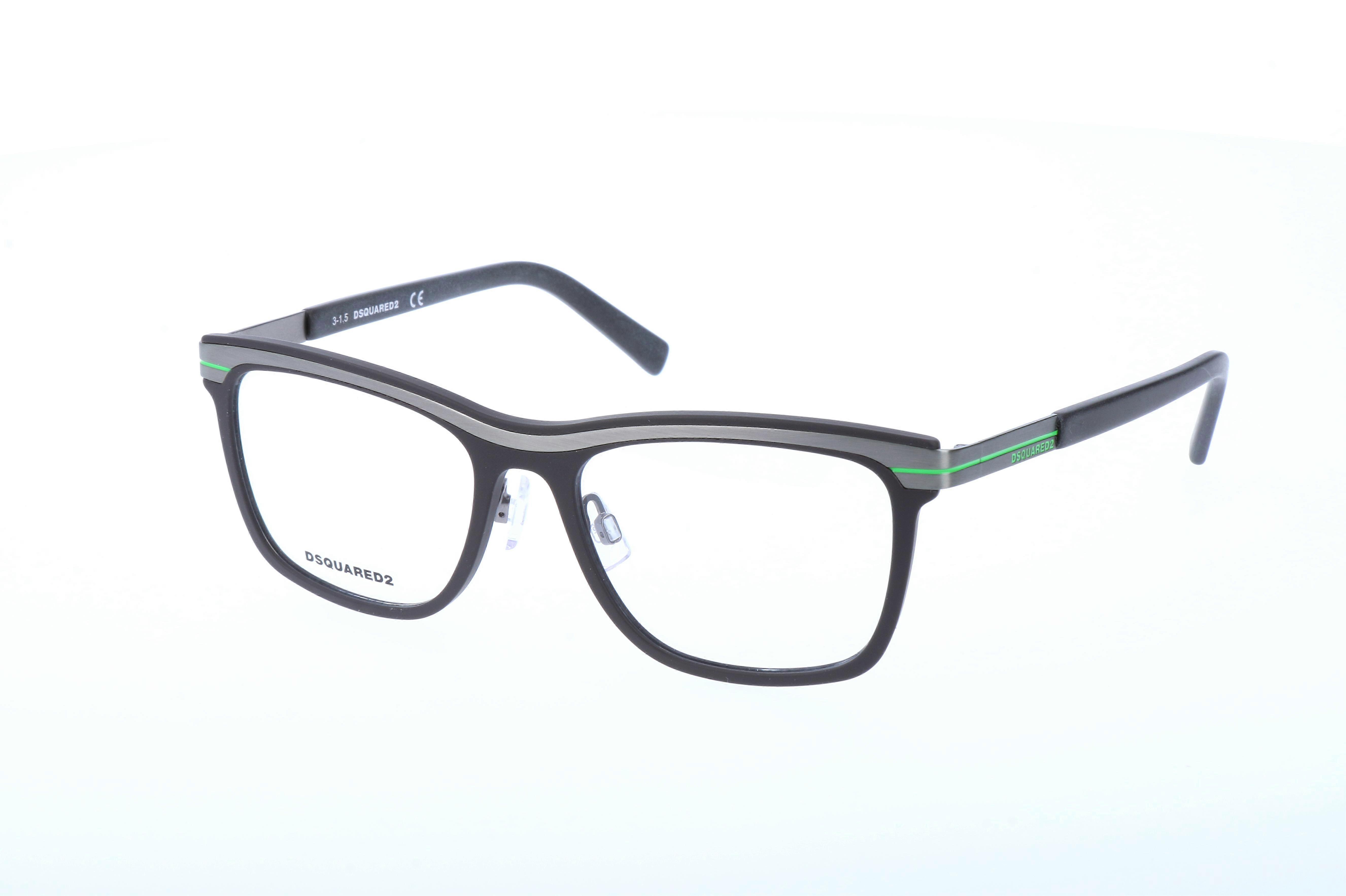 Eyewear Frames Dsquared2 DQ5176 049 MATTE DARK BROWN 51/16/140 MAN