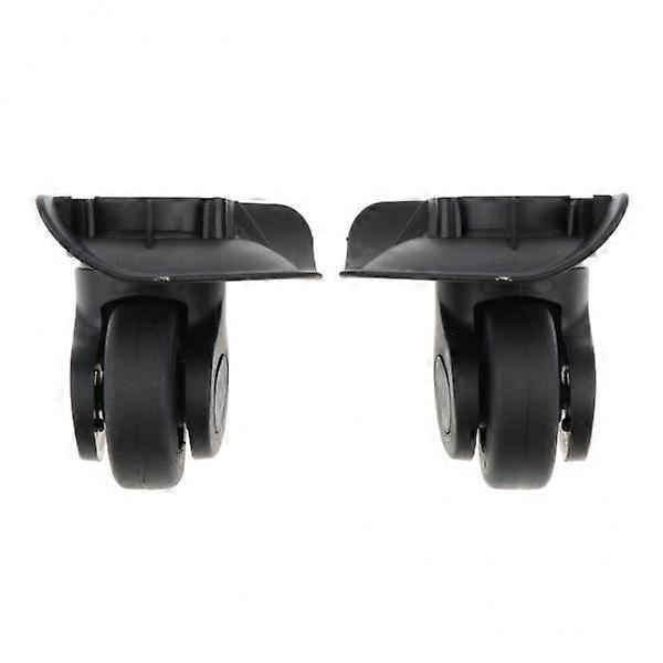 2x Universal Silent Suitcase Replacement Wheels för resbagage