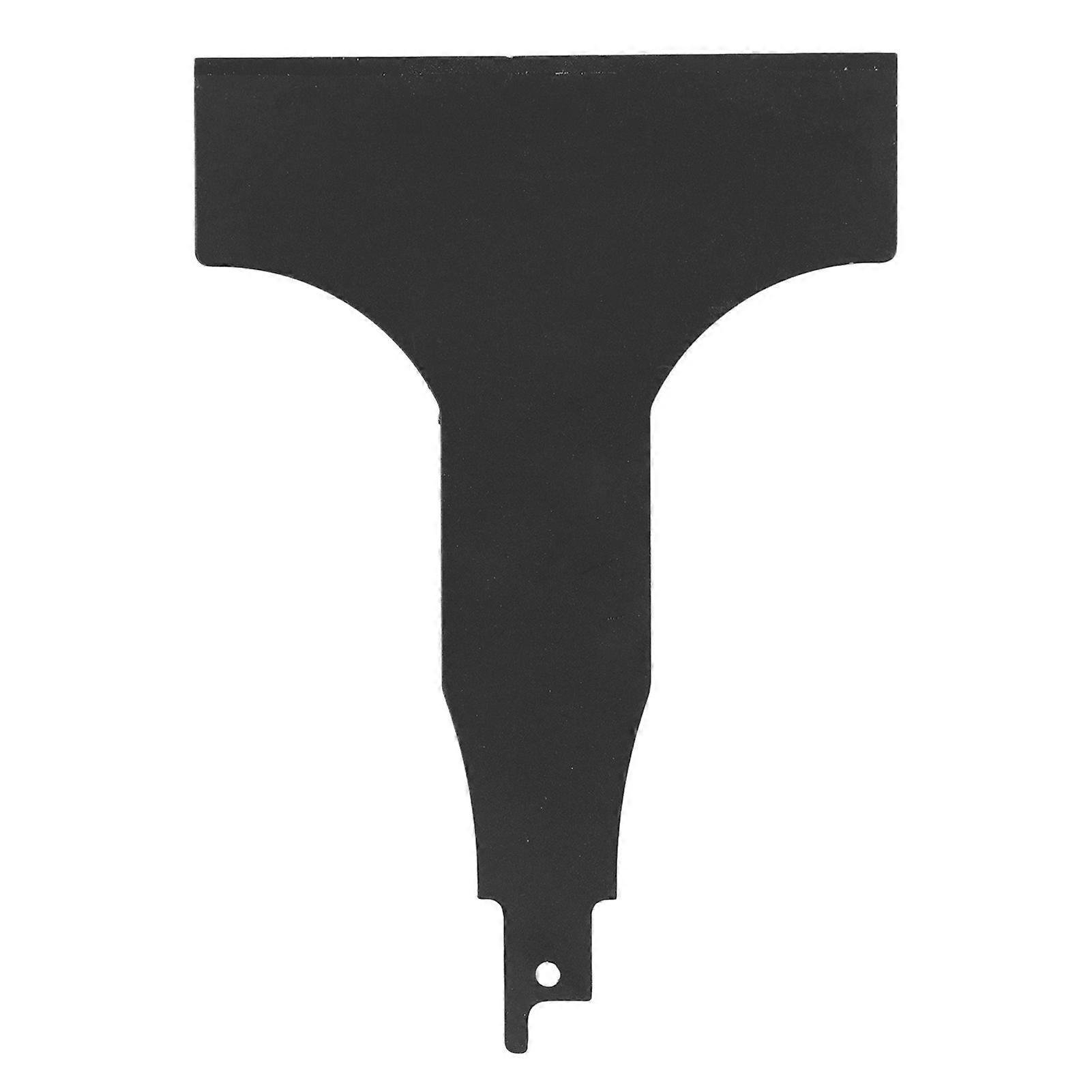 Electric reciprocating saw scraper made of alloy steel for removing tile grout and scraping wall surfaces