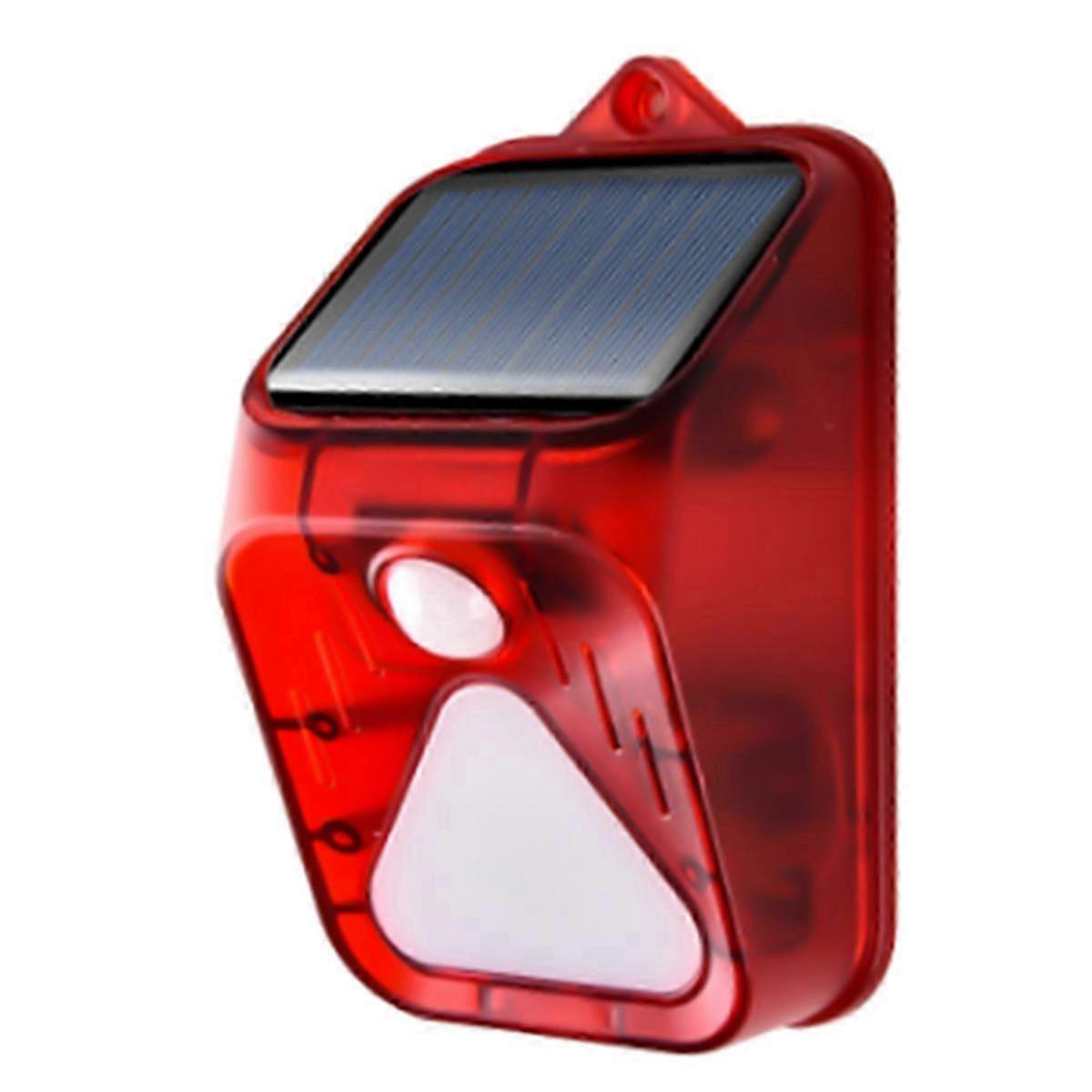 Waterproof Solar Powered Alarm Light Motion Sensor Detector SZRH A-V