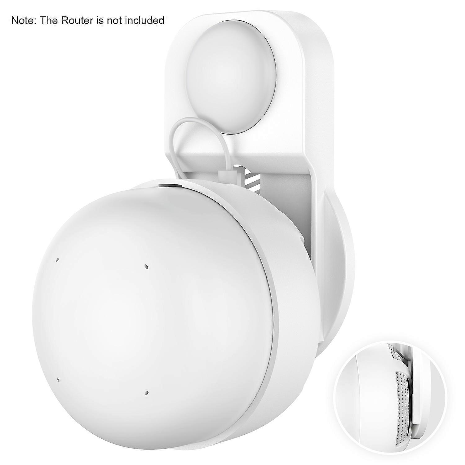 3-Pack Nest WiFi Point Wall Mount - Space-Saving, Cable Management, Secure Installation