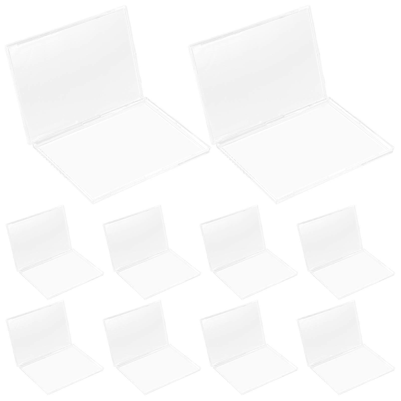 Working Card Sleeve Clear Card Sleeves For Business Cards Display Protects Cards 10Pcs