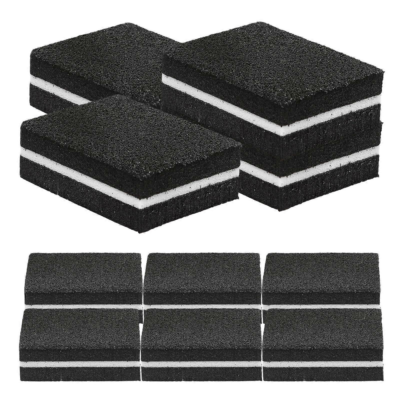 Nail Buffer Block Sponge for Manicure Use Black Nail Buffing Block Set