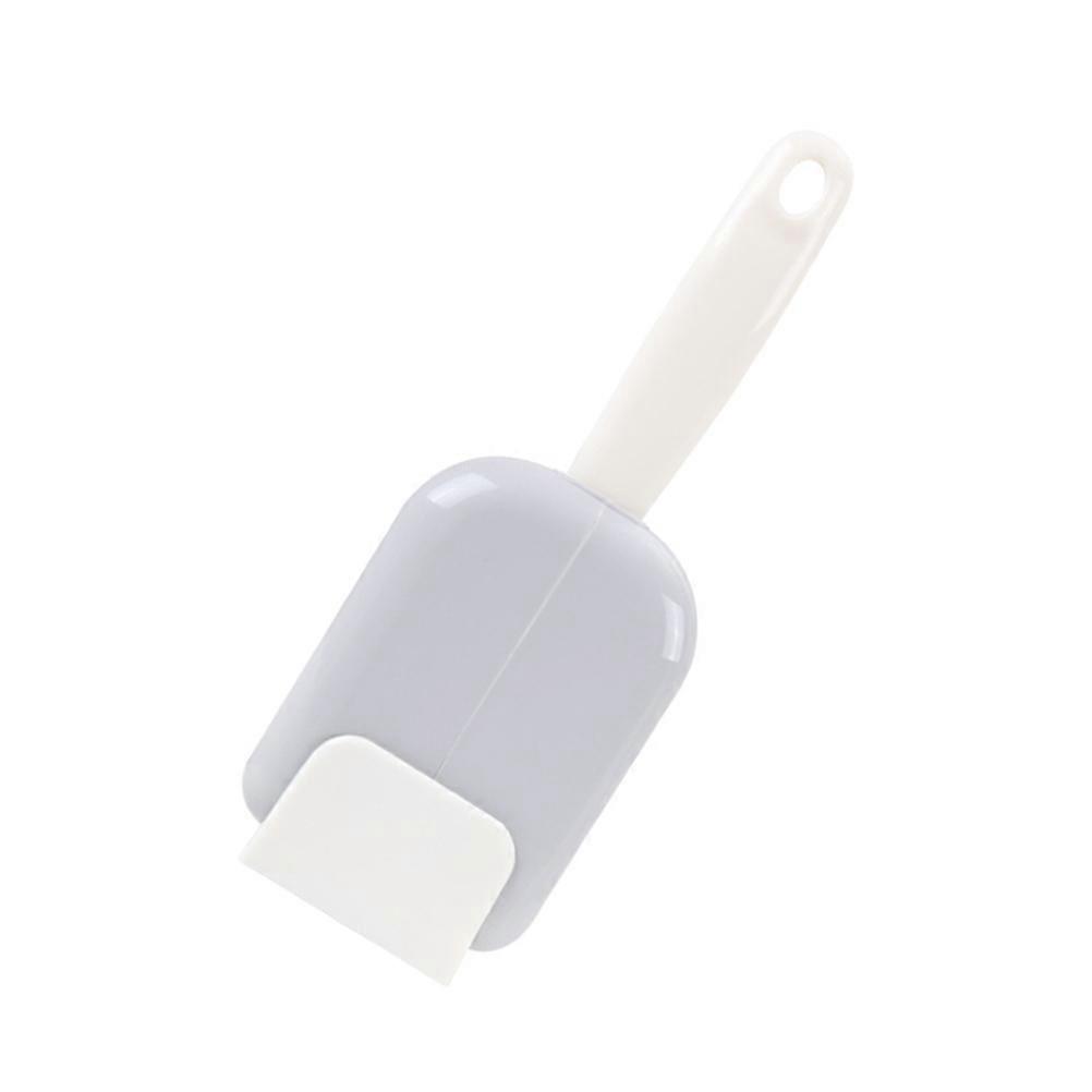 Spoon for Rice Kitchen Tool Organizer Dustproof Standing Design Grey 20.00x5.00x3.00cm 2Sets