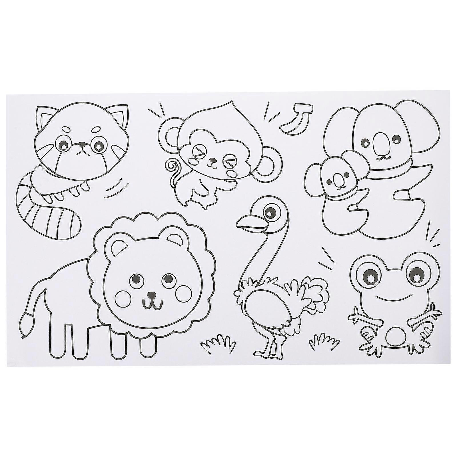 Drawing Paper Roll for Kids Multi Colored 0.01X30X300CM Thick and Tracing Coloring 1 Roll