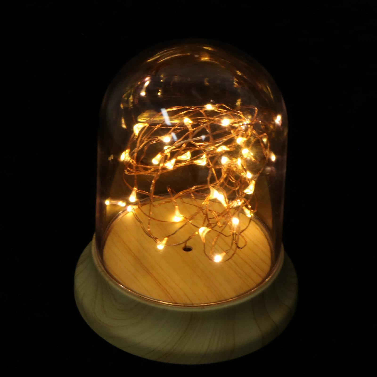 Usb Bedside Lamp Portable Night Light Minimalist Style Bedroom Assorted Color 1Pc