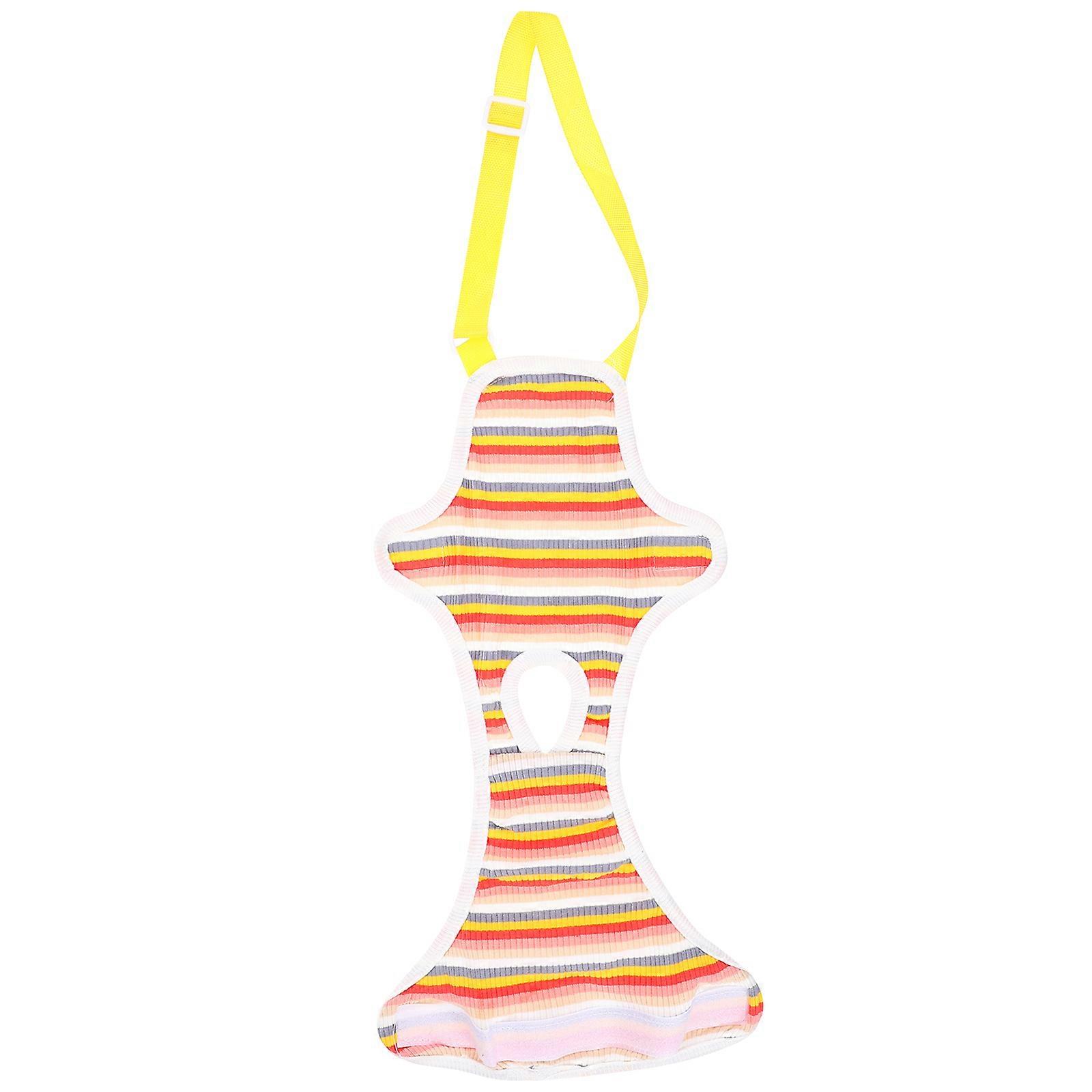 Dog Diaper in Orange Color Made of Polyester Perfect for Female Dogs with Comfortable Fit and Moisture Absorption 1pc