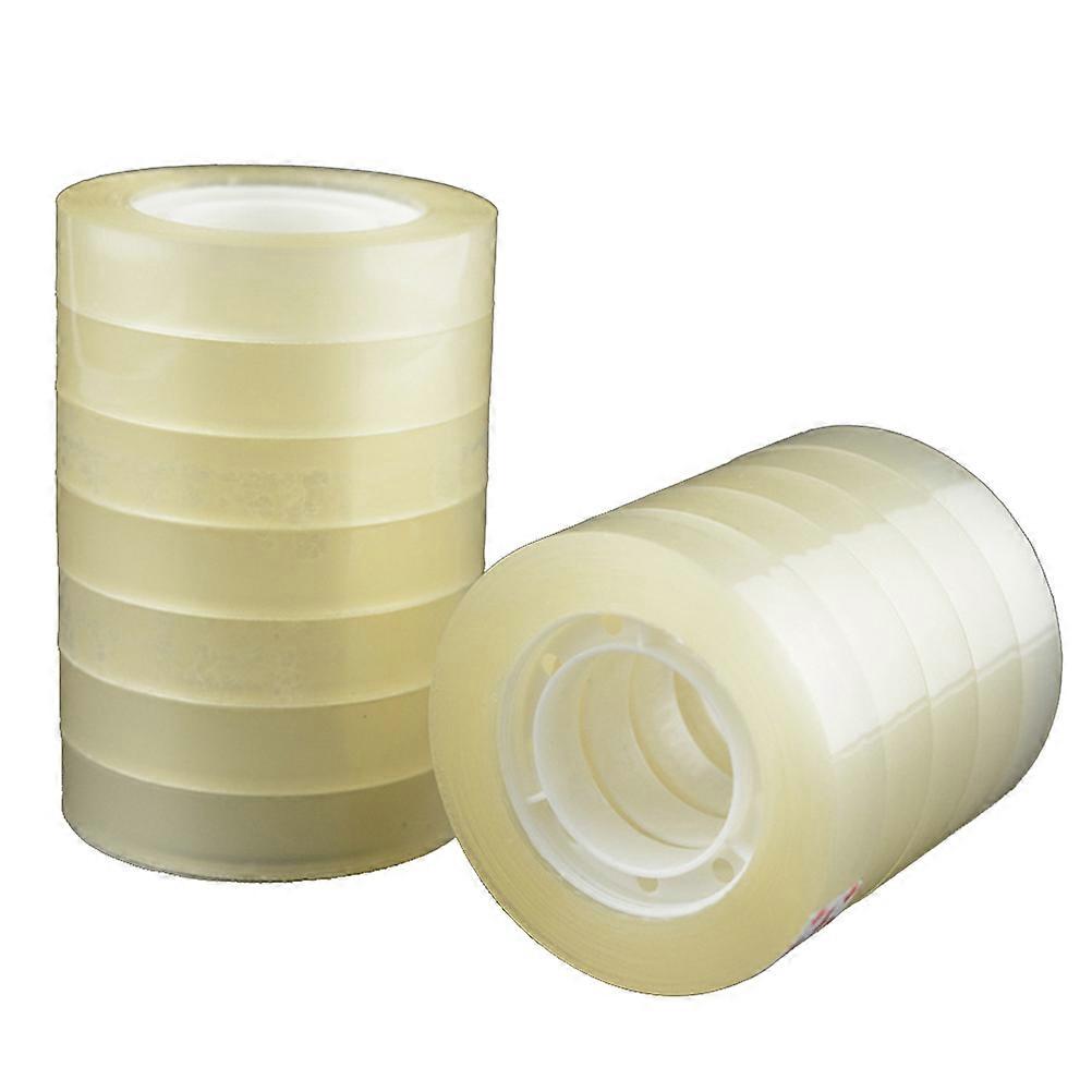 Sealing Tape Clear Office Tape Rolls Home Use Commercial Use 24Set BOPP Material