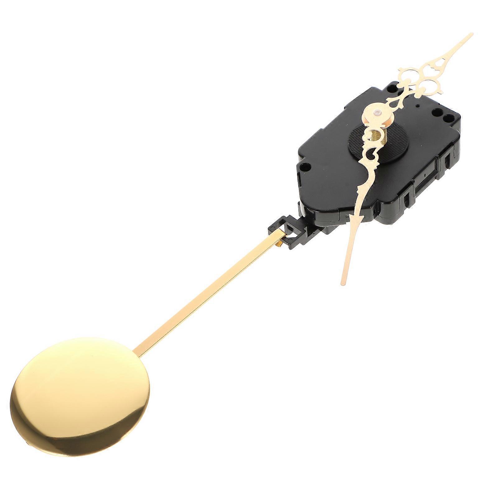 Clock Hardware Kit Silent Precision Quartz Clock Movement For Office Use Black 25.00X6.00X3.00cm 1Set