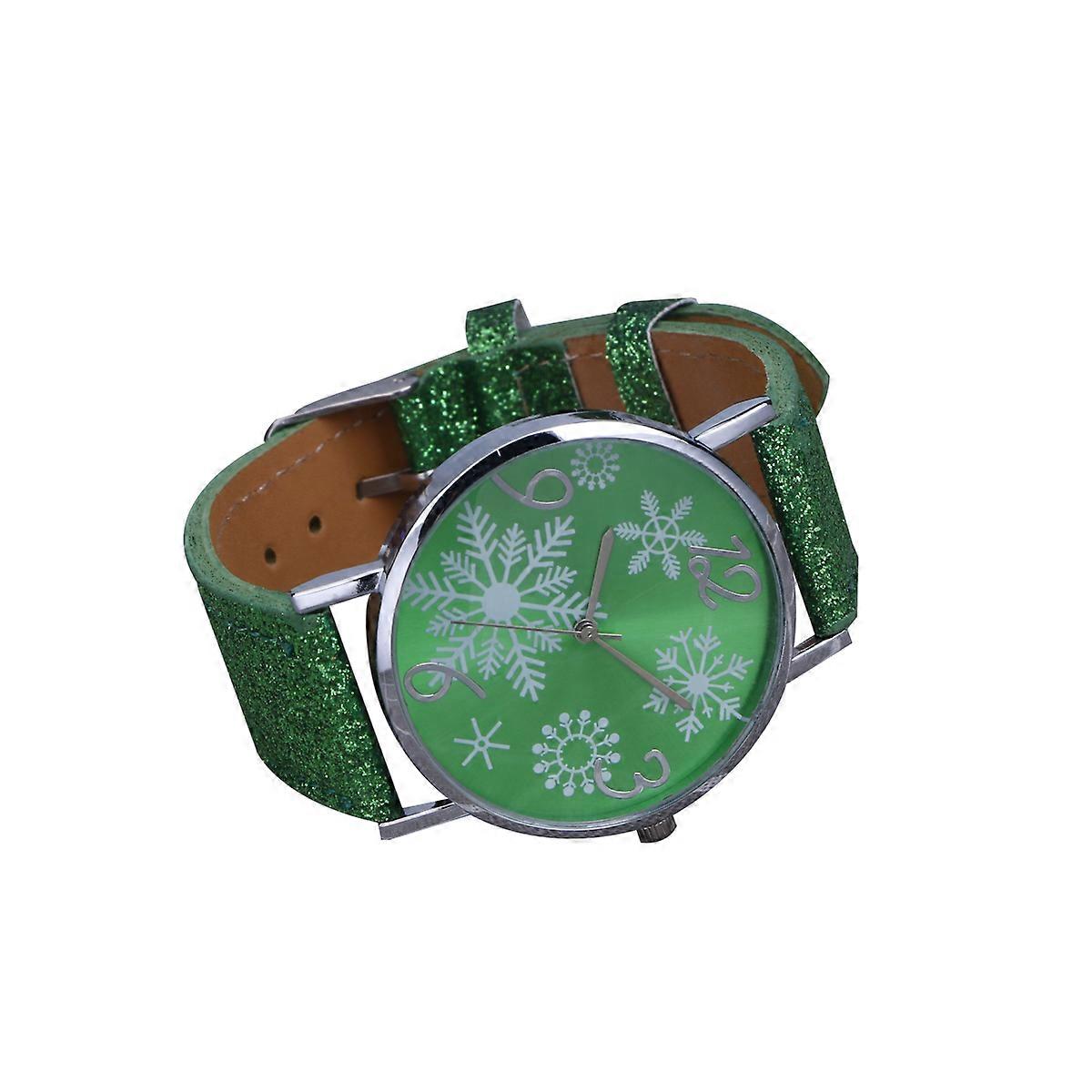 Female Watches Classic Ladies Wrist Watch Green Outdoor Activities Glass 1Pack