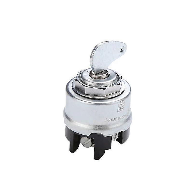 24V 100A Vehicle Ignition Starter Switch Car Modified 6pin Ignition Starter Switchs with Key Boat Accessories Car Switches
