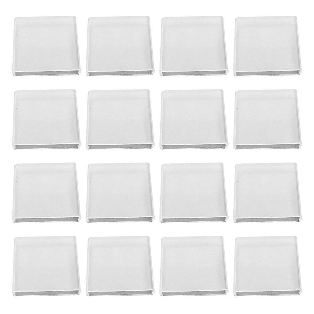 Clear Non-Slip Clamp Pads for Clothes Hangers Practical Design Home Organization 100Pcs