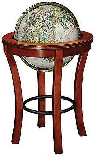 Replogle Garrison Floor Globe ، عتيق 16 بوصة قطر