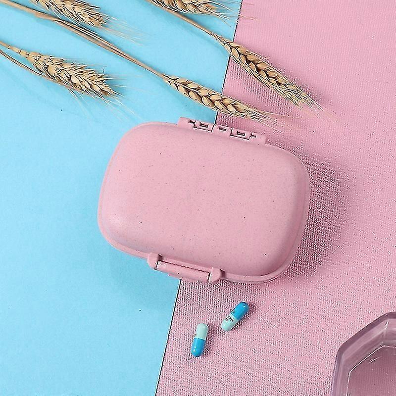 Mini 8-compartment pill box portable dust-proof sealed small pill box packaging