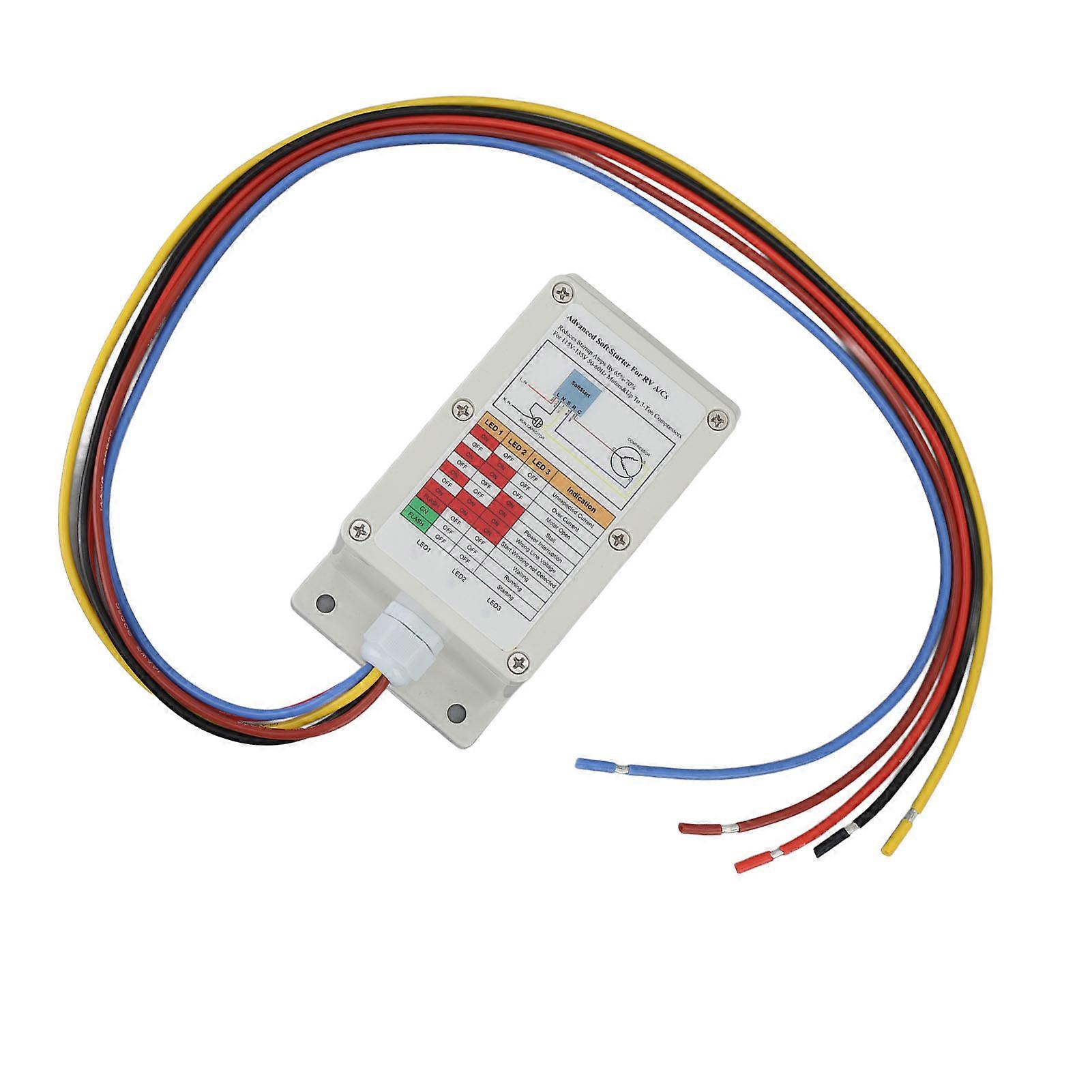 RV AC démarreur progressif ASY 364 X20 IP 115v Climatisation Unité de démarrage progressif Kit pour remorque Accessoires marins